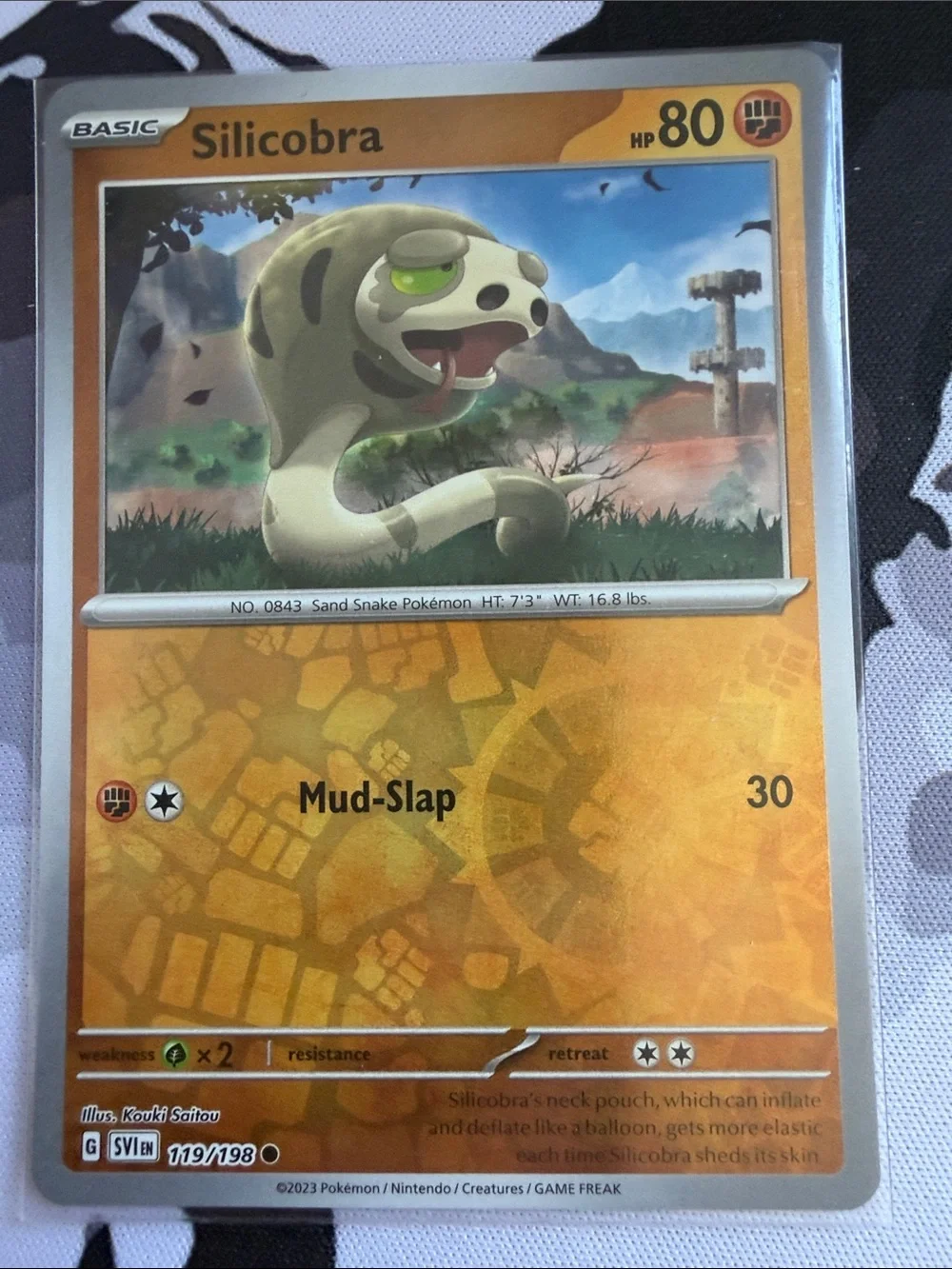 Silicobra & Seviper Holo Reverse Holo Pokémon Card Lot | 4 Snake Cards ✨5/$25✨